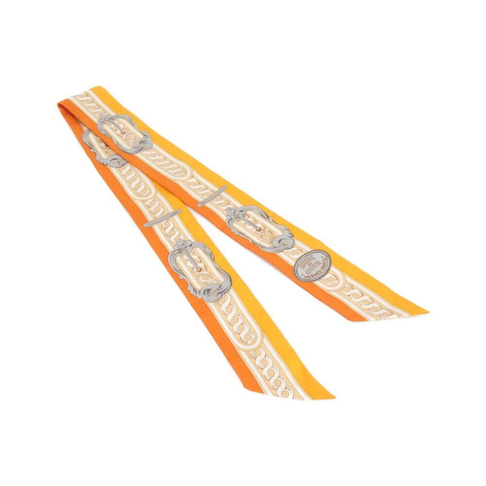 Hermes BRIDE DE COUR Twilly 061517S Scarf Muffler